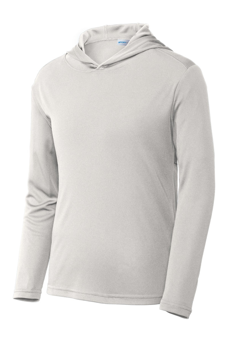 Sport-Tek  Youth PosiCharge  Competitor  Hooded Pullover - Silver