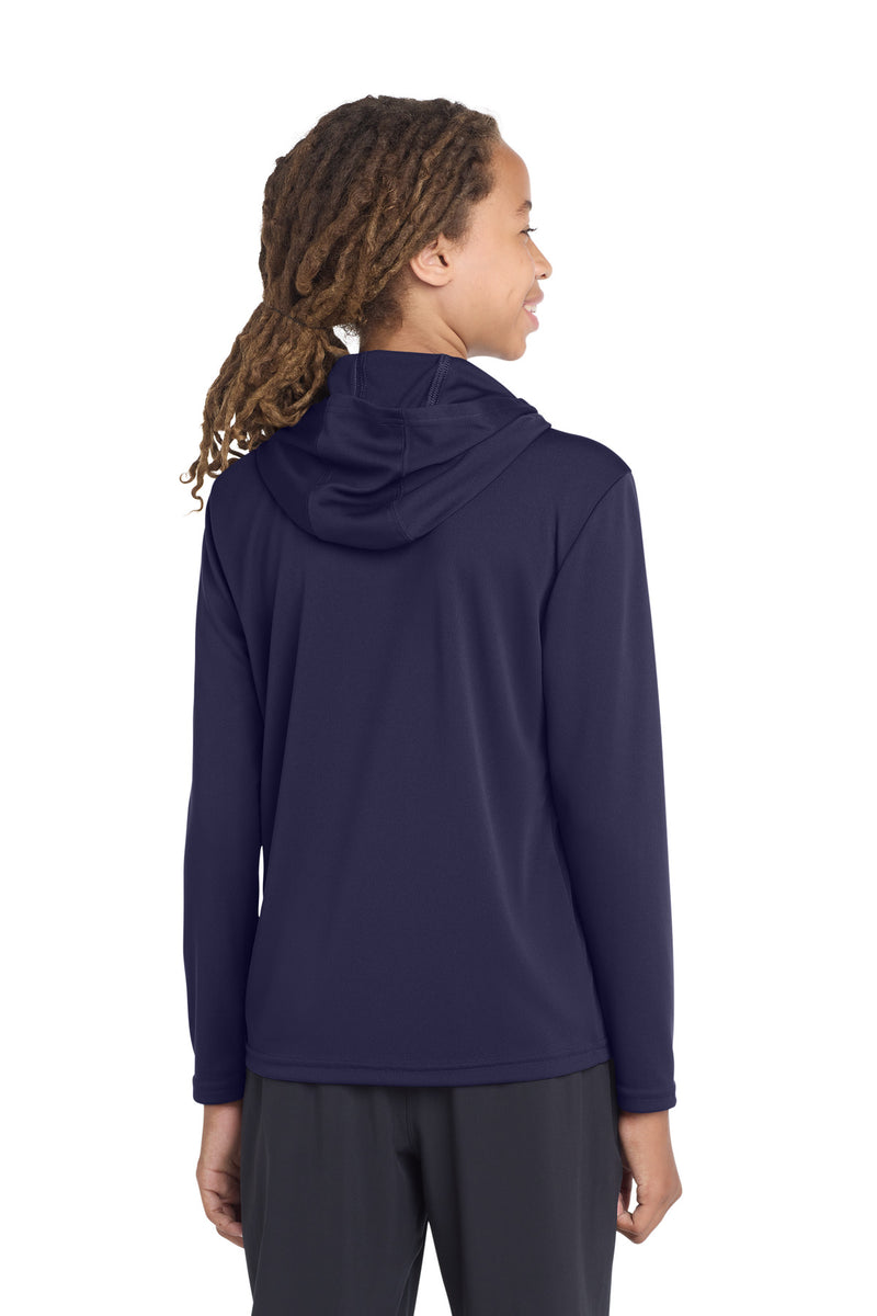 Sport-Tek  Youth PosiCharge  Competitor  Hooded Pullover - True Navy