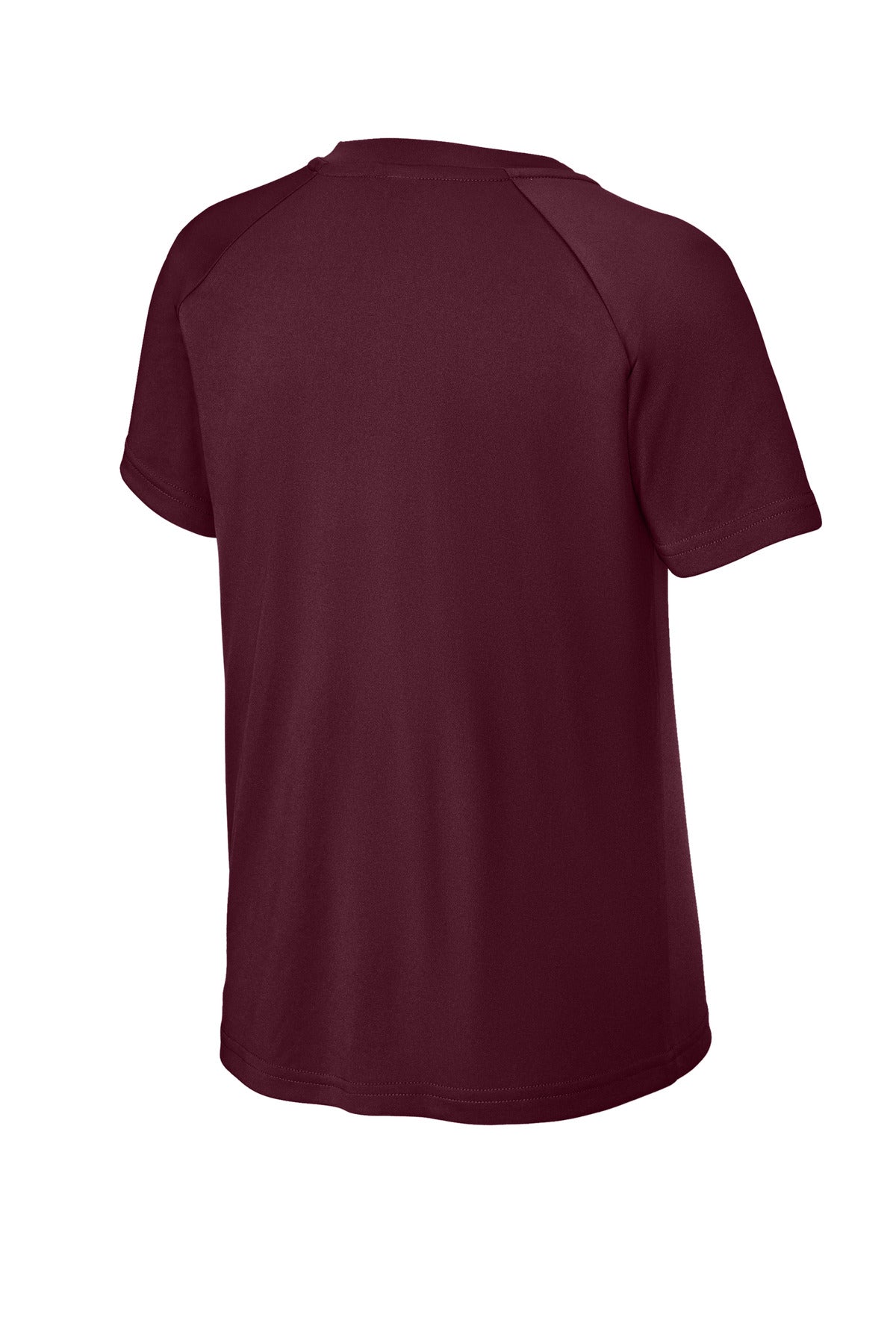 Sport-Tek Youth PosiCharge Competitor 2-Button Henley - Maroon