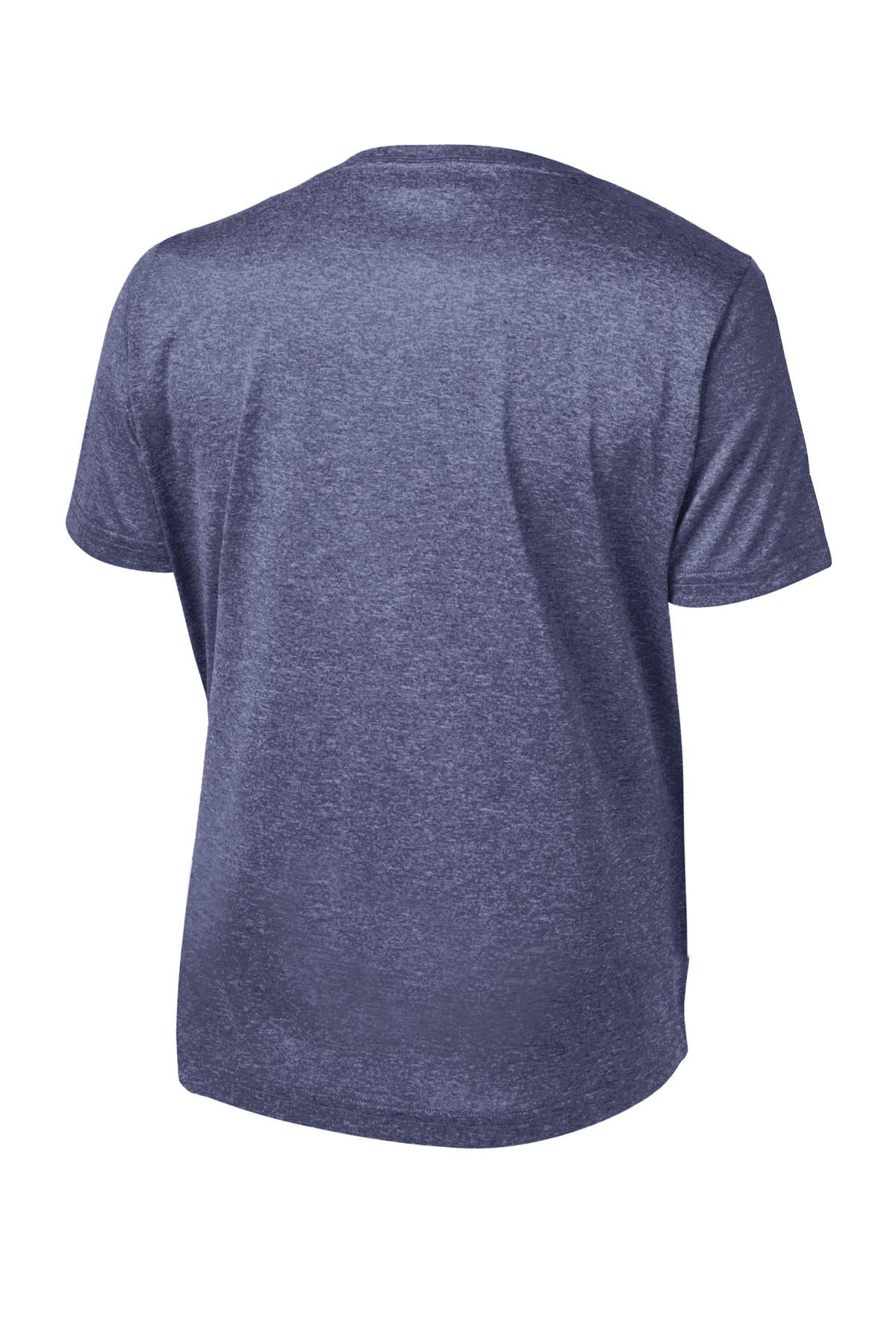Sport-Tek Youth Heather Contender Tee - True Navy Heather