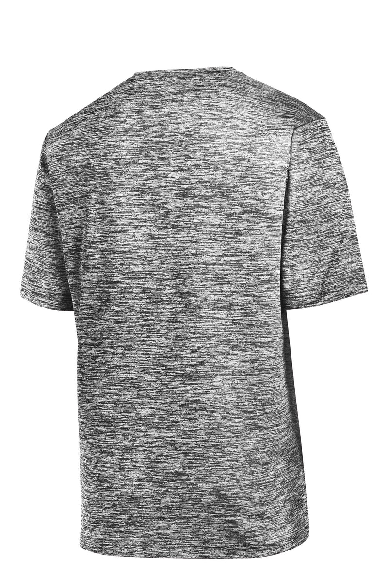 Sport-Tek Youth PosiCharge Electric Heather Tee - Black Electric