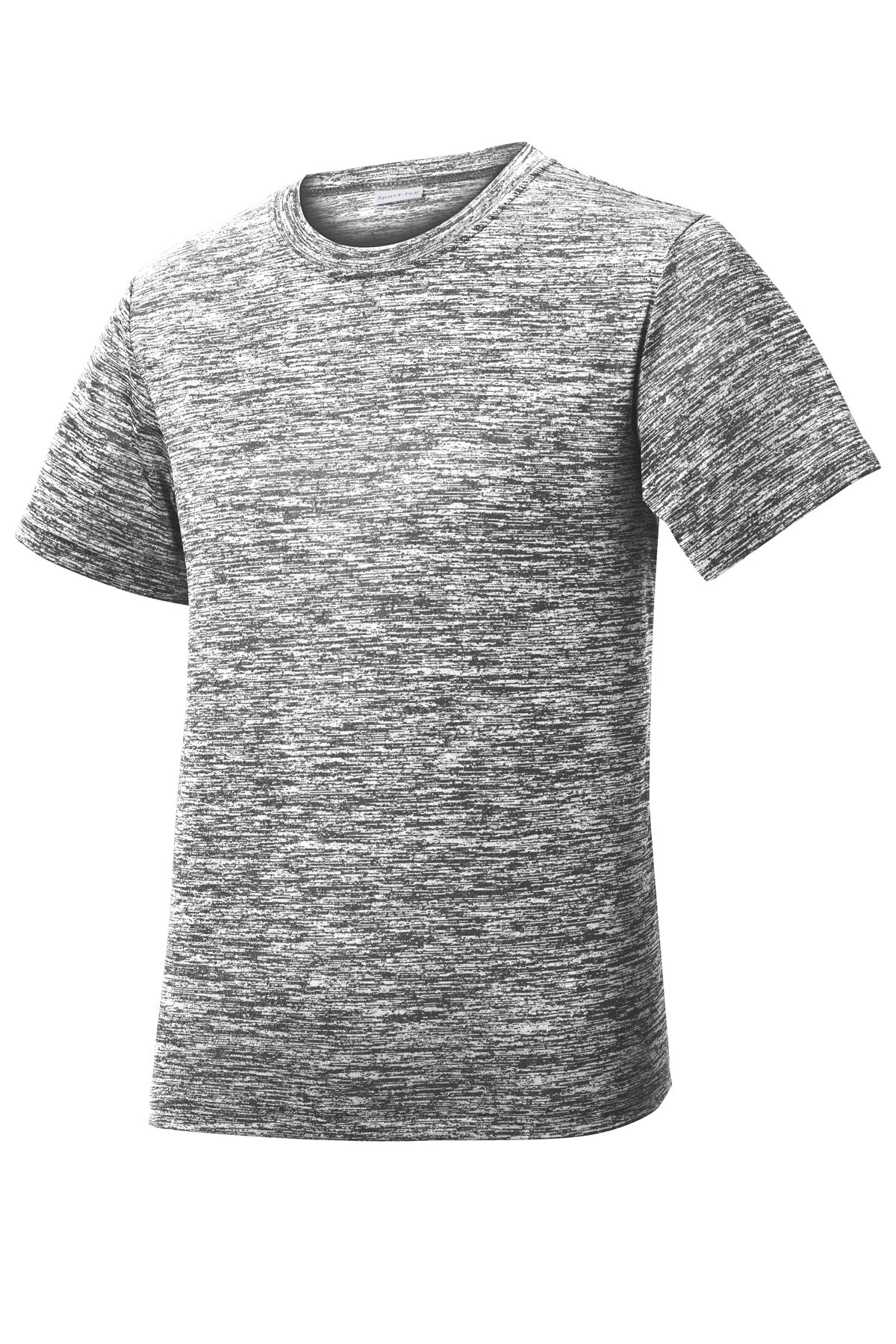 Sport-Tek Youth PosiCharge Electric Heather Tee - Black Electric