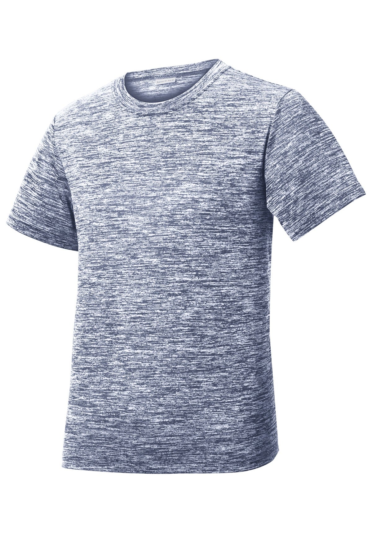 Sport-Tek Youth PosiCharge Electric Heather Tee - True Navy Electric