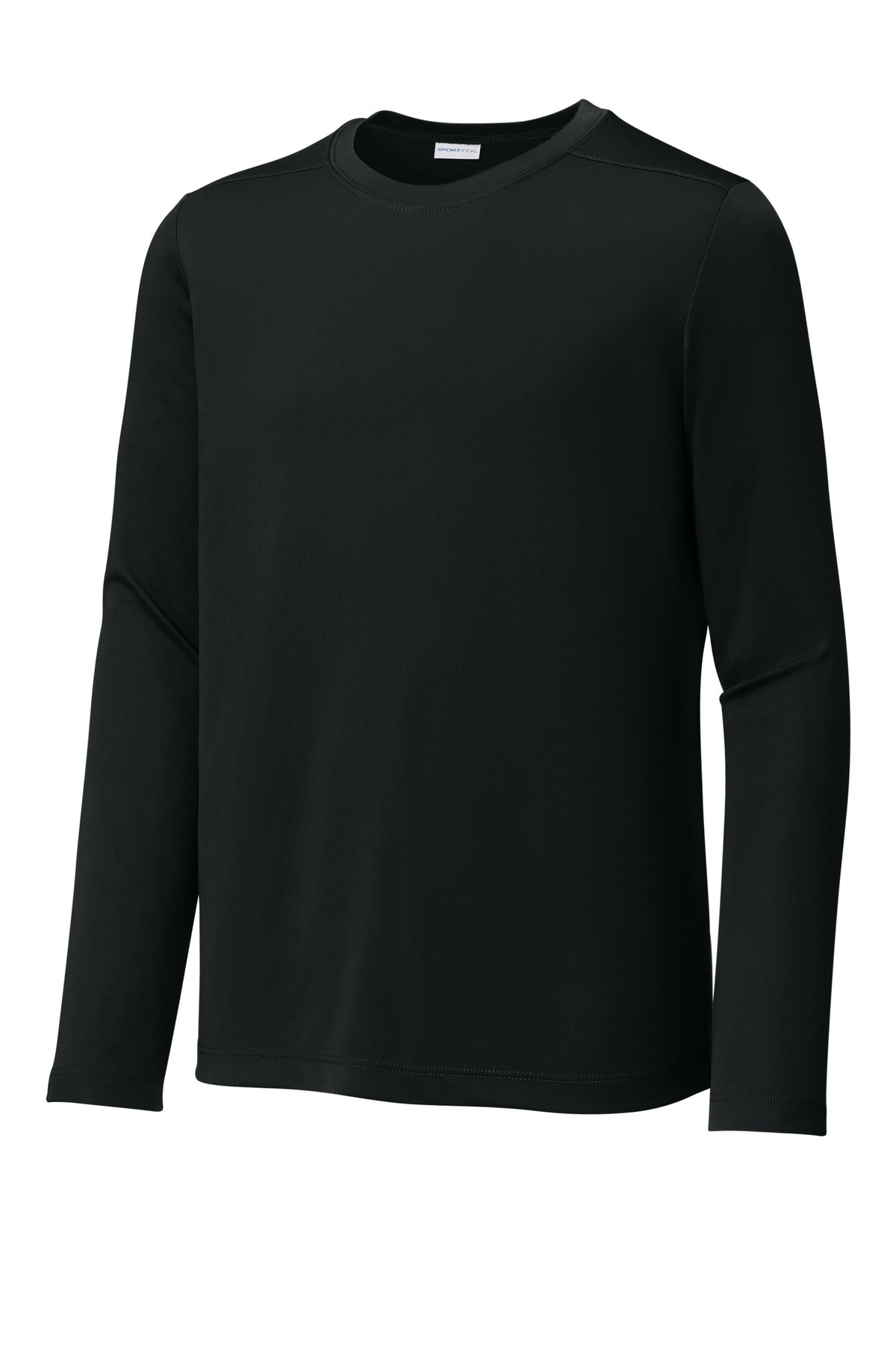 Sport-Tek  Youth Posi-UV Pro Long Sleeve Tee - Black
