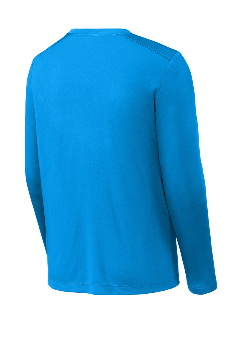 Sport-Tek  Youth Posi-UV Pro Long Sleeve Tee - Sapphire