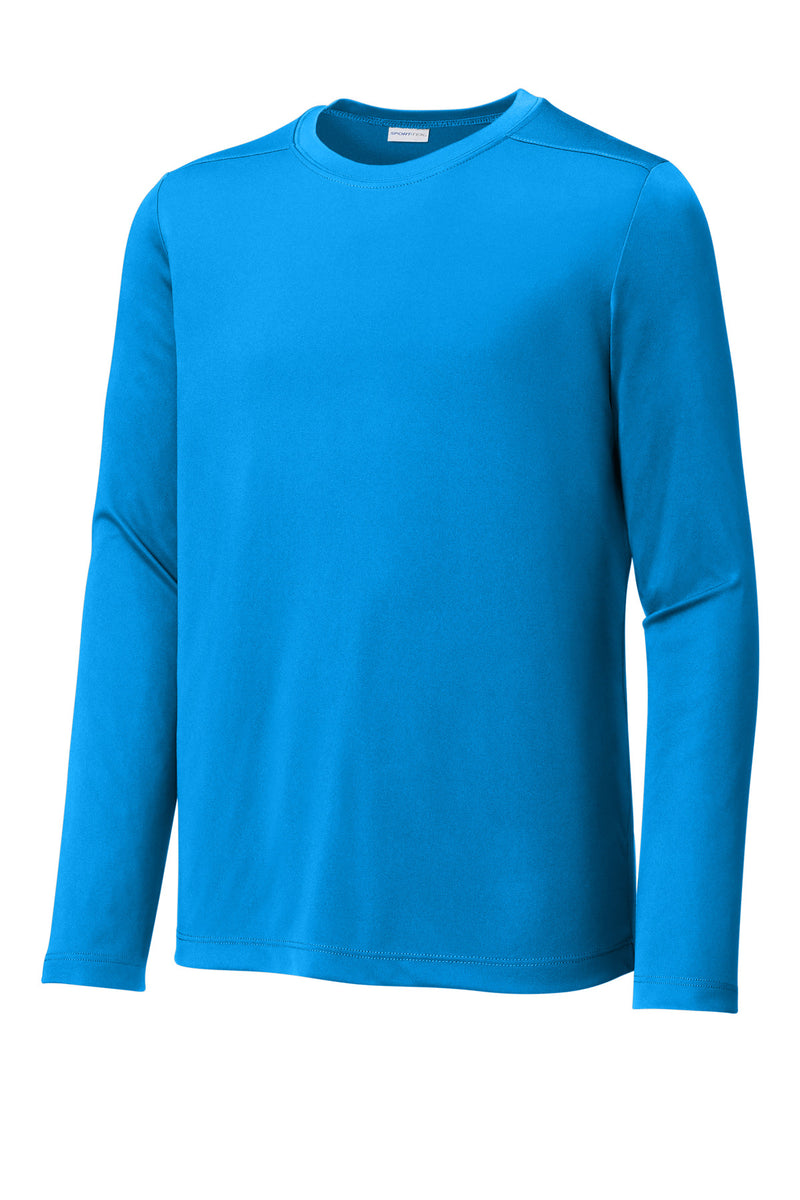 Sport-Tek  Youth Posi-UV Pro Long Sleeve Tee - Sapphire