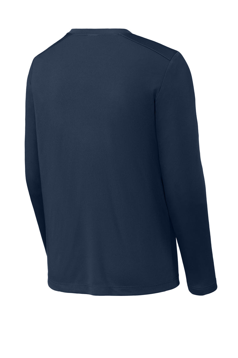 Sport-Tek  Youth Posi-UV Pro Long Sleeve Tee - True Navy