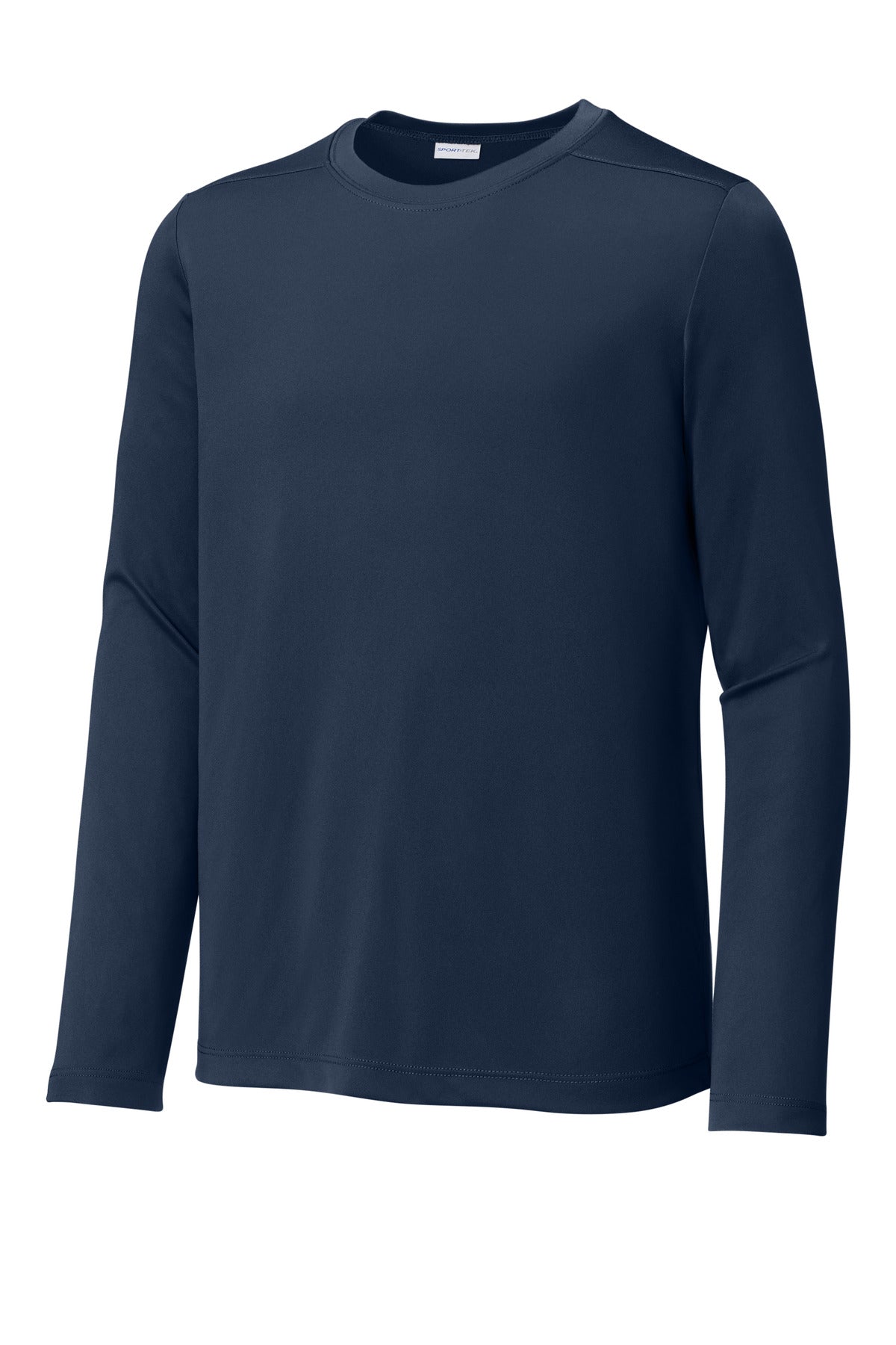 Sport-Tek  Youth Posi-UV Pro Long Sleeve Tee - True Navy
