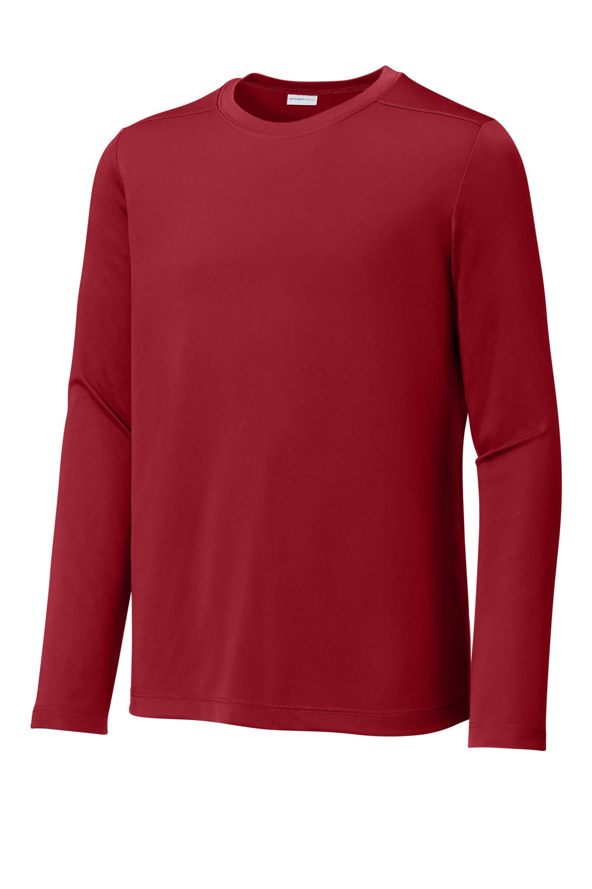 Sport-Tek  Youth Posi-UV Pro Long Sleeve Tee - True Red