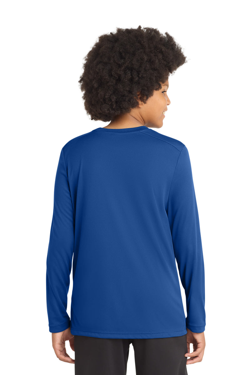 Sport-Tek  Youth Posi-UV Pro Long Sleeve Tee - True Royal