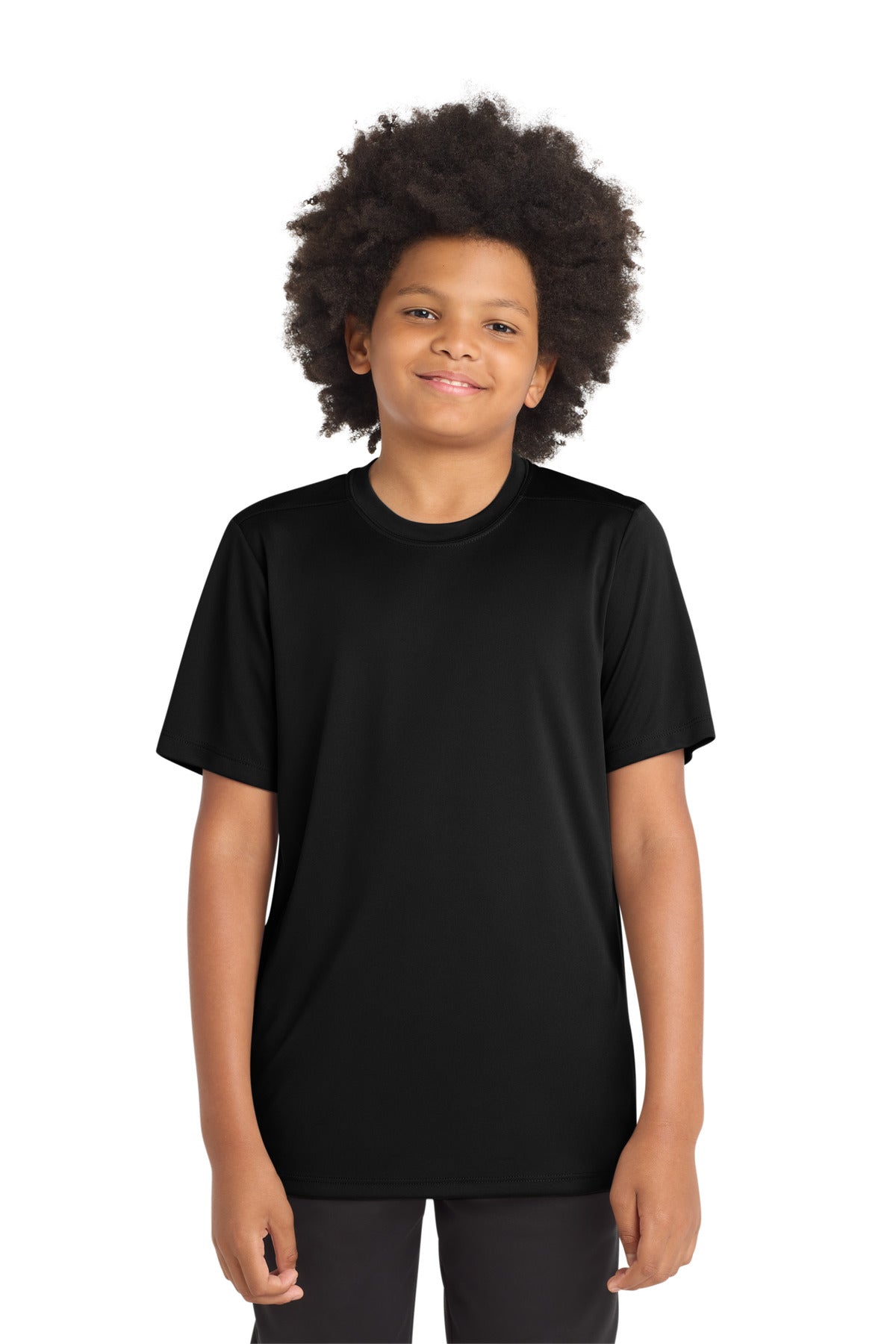 Sport-Tek  Youth Posi-UV Pro Tee - Black