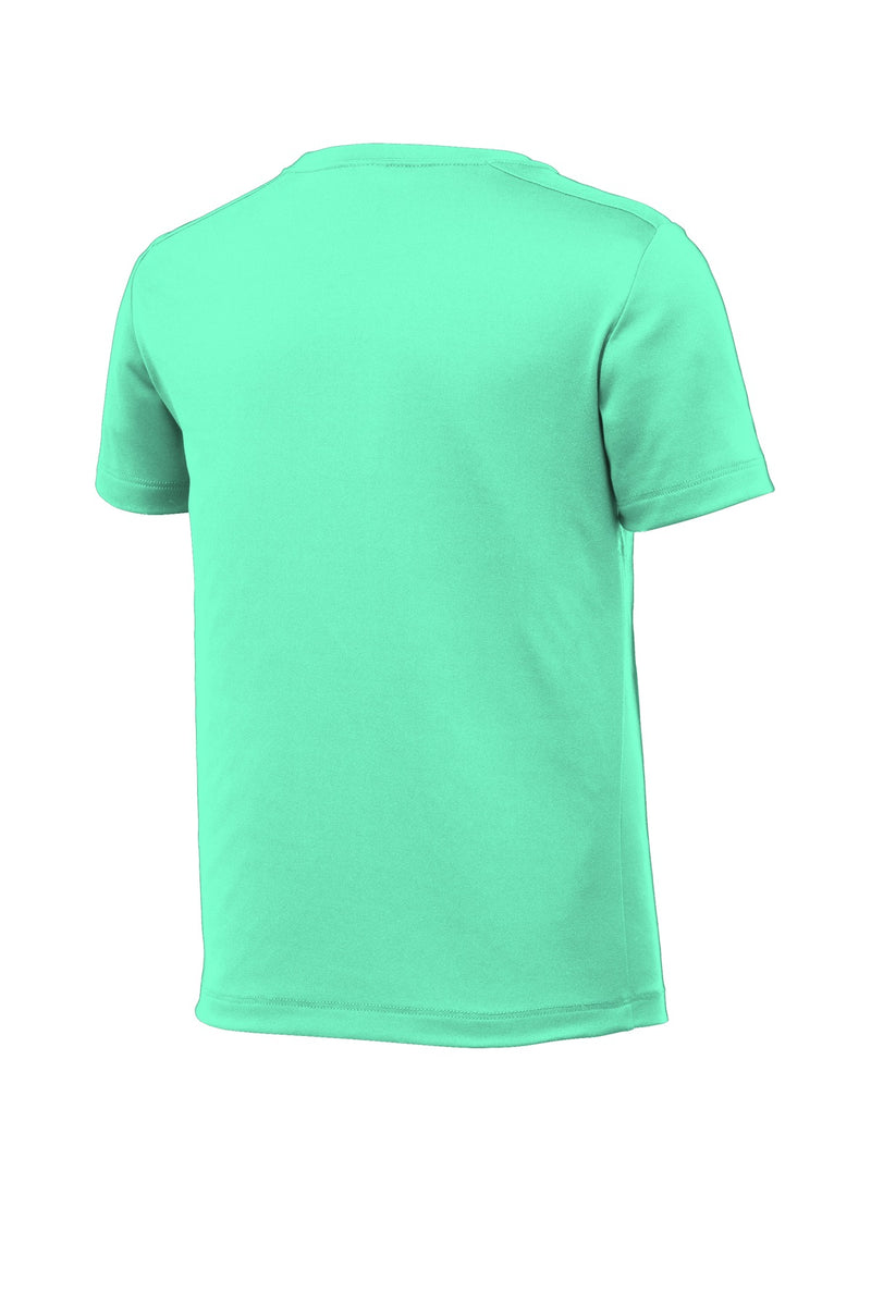 Sport-Tek  Youth Posi-UV Pro Tee - Bright Seafoam