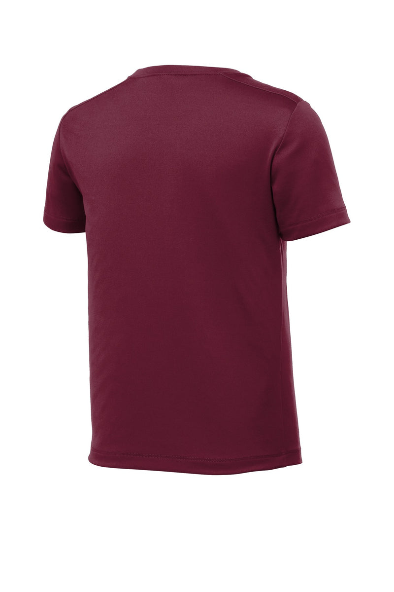 Sport-Tek  Youth Posi-UV Pro Tee - Cardinal