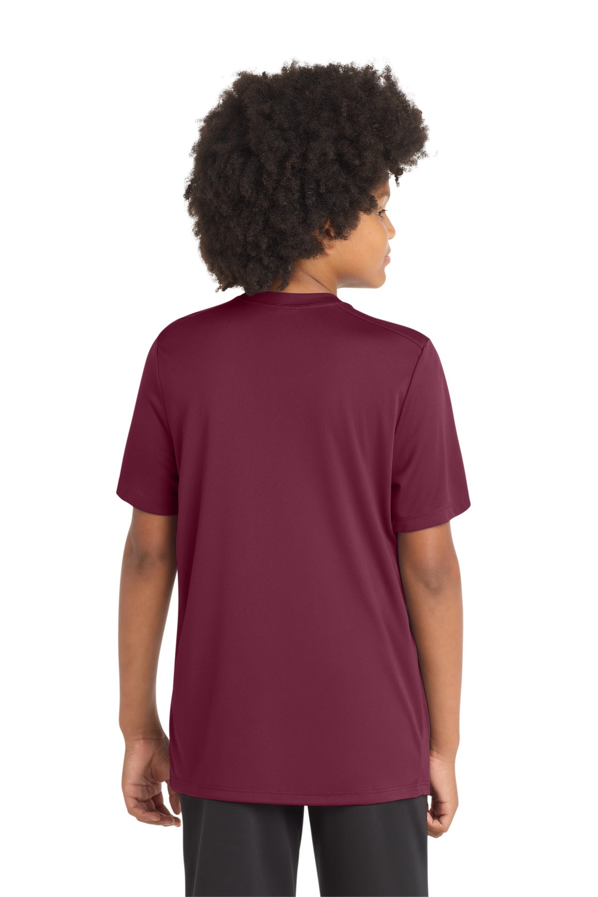 Sport-Tek  Youth Posi-UV Pro Tee - Cardinal