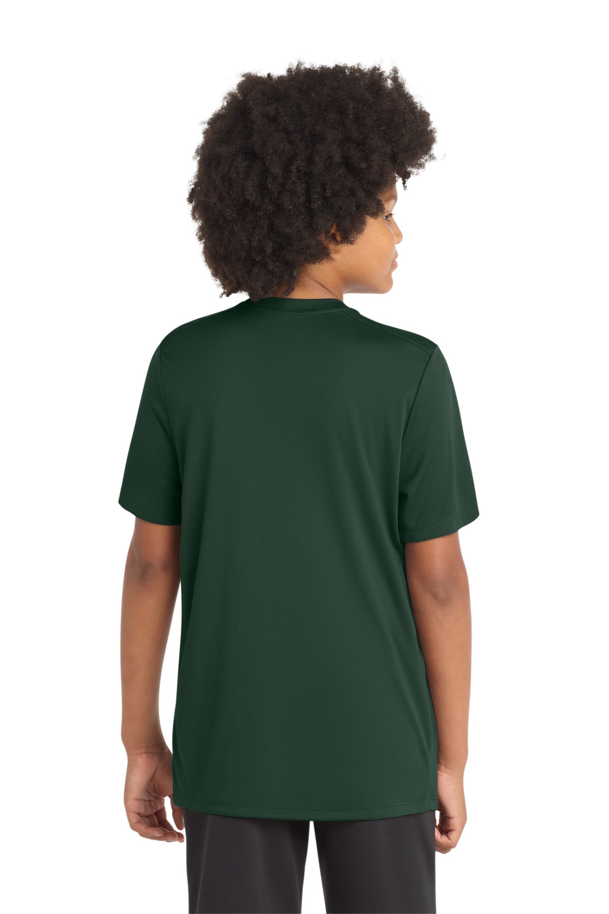 Sport-Tek  Youth Posi-UV Pro Tee - Forest Green