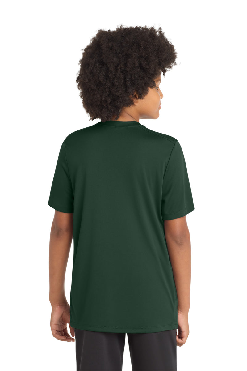 Sport-Tek  Youth Posi-UV Pro Tee - Forest Green