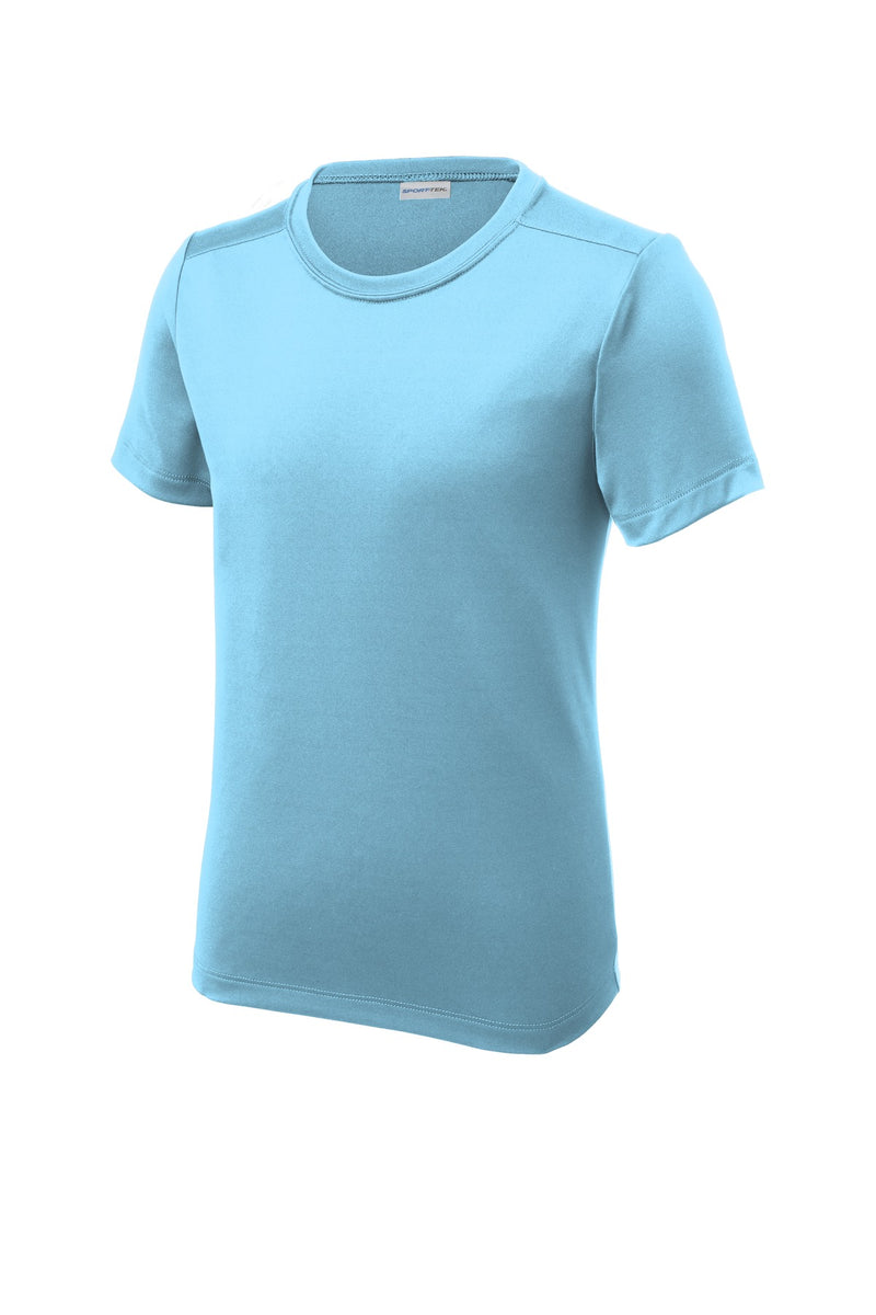 Sport-Tek  Youth Posi-UV Pro Tee - Light Blue