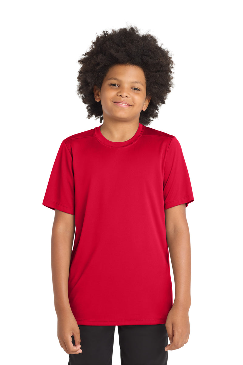 Sport-Tek  Youth Posi-UV Pro Tee - True Red