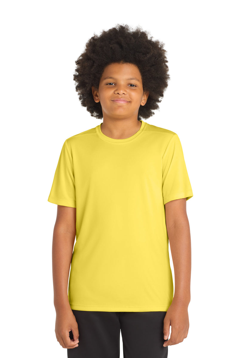 Sport-Tek  Youth Posi-UV Pro Tee - Yellow