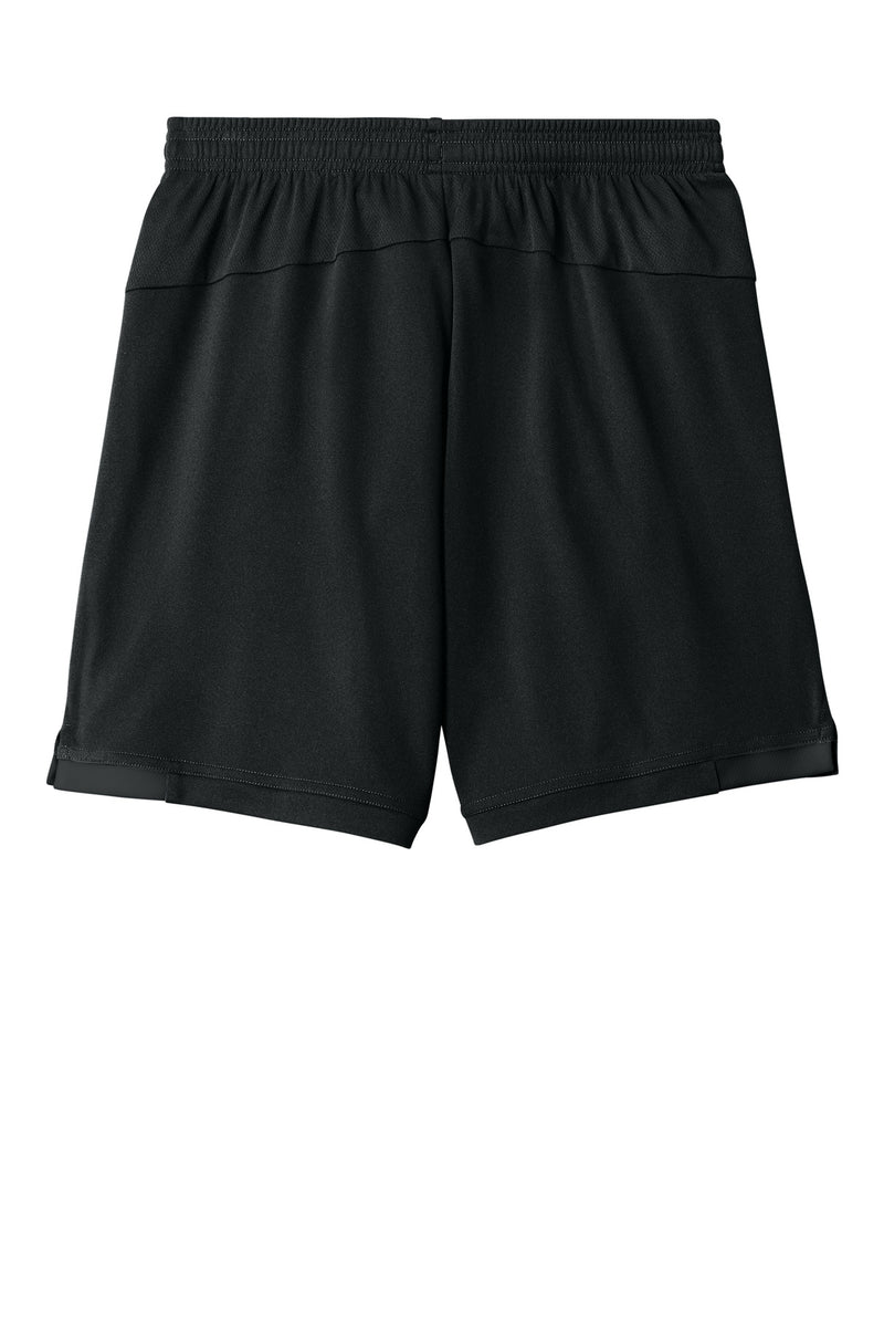 Sport-Tek Youth Club 5  Short - Black/ Black