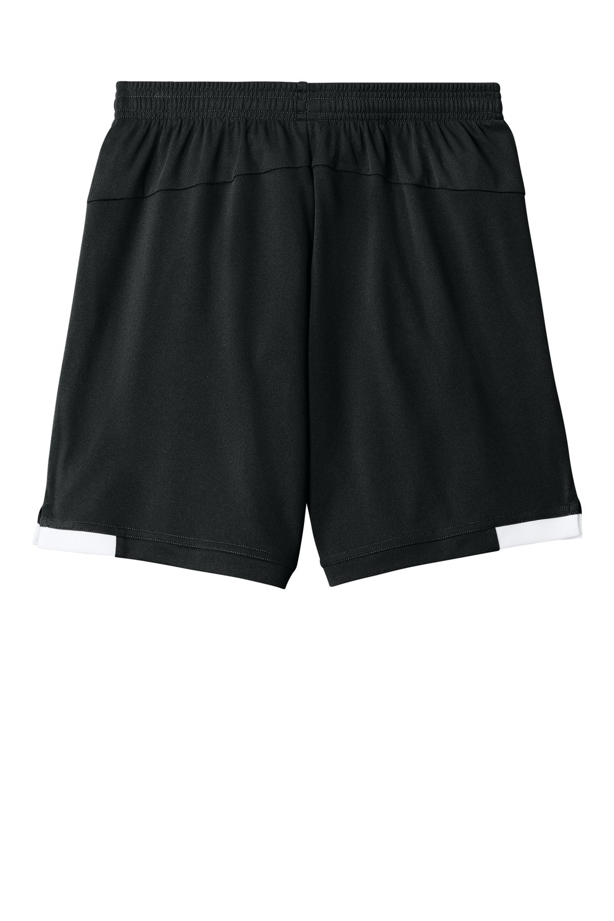 Sport-Tek Youth Club 5  Short - Black/ White