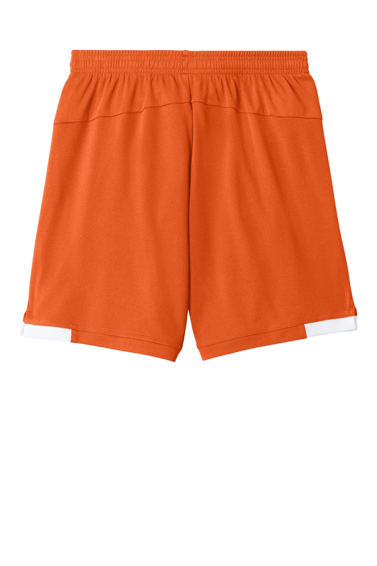 Sport-Tek Youth Club 5  Short - Deep Orange/ White