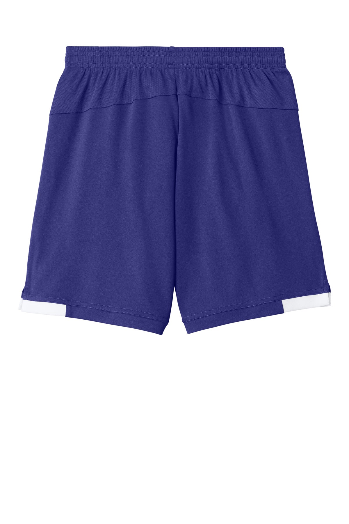 Sport-Tek Youth Club 5  Short - Purple/ White
