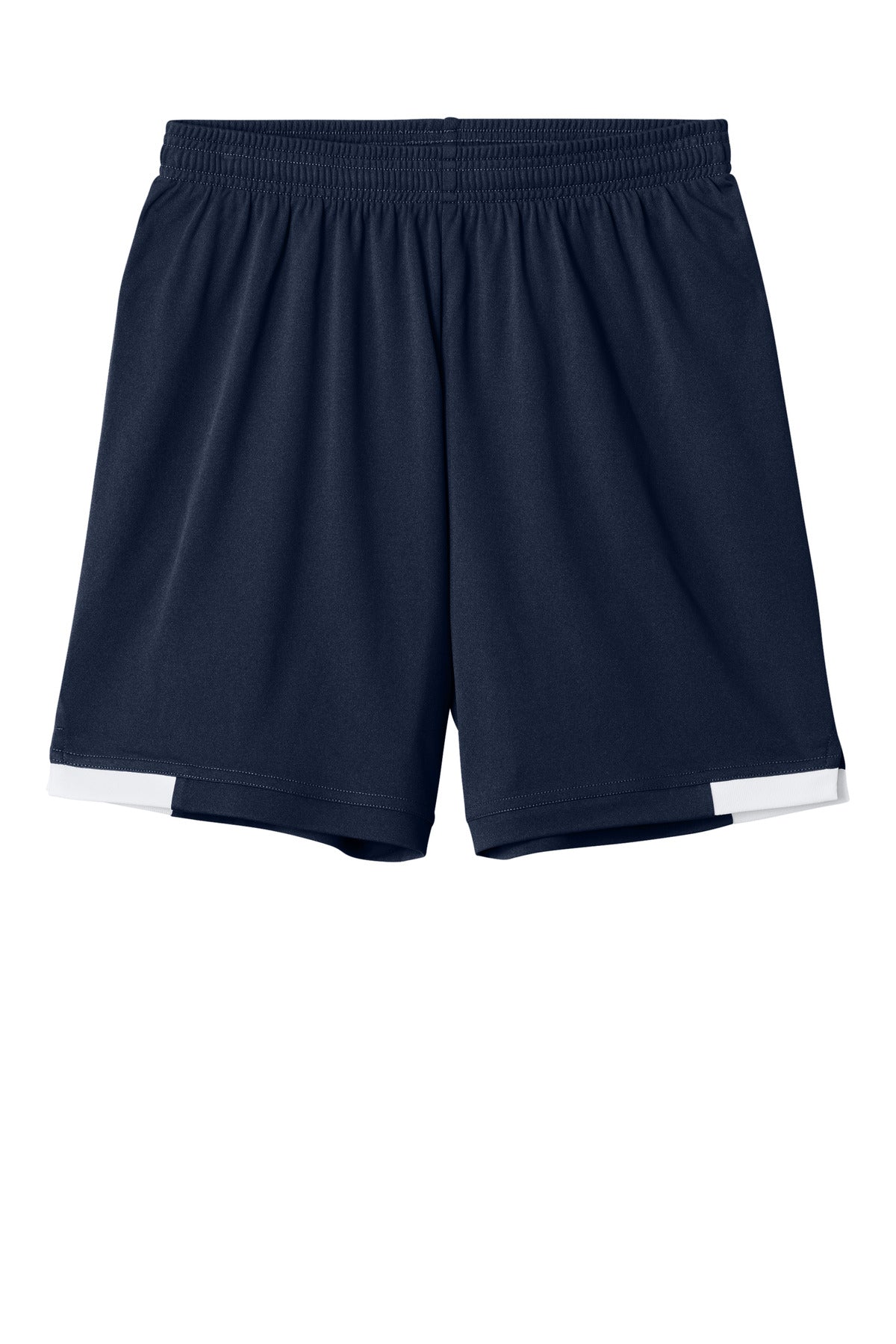 Sport-Tek Youth Club 5  Short - True Navy/ White