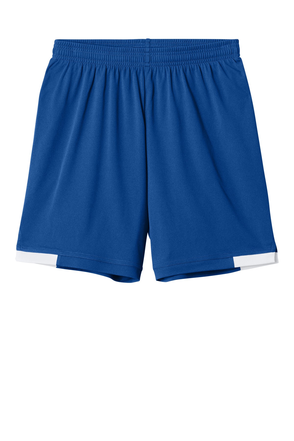 Sport-Tek Youth Club 5  Short - True Royal/ White