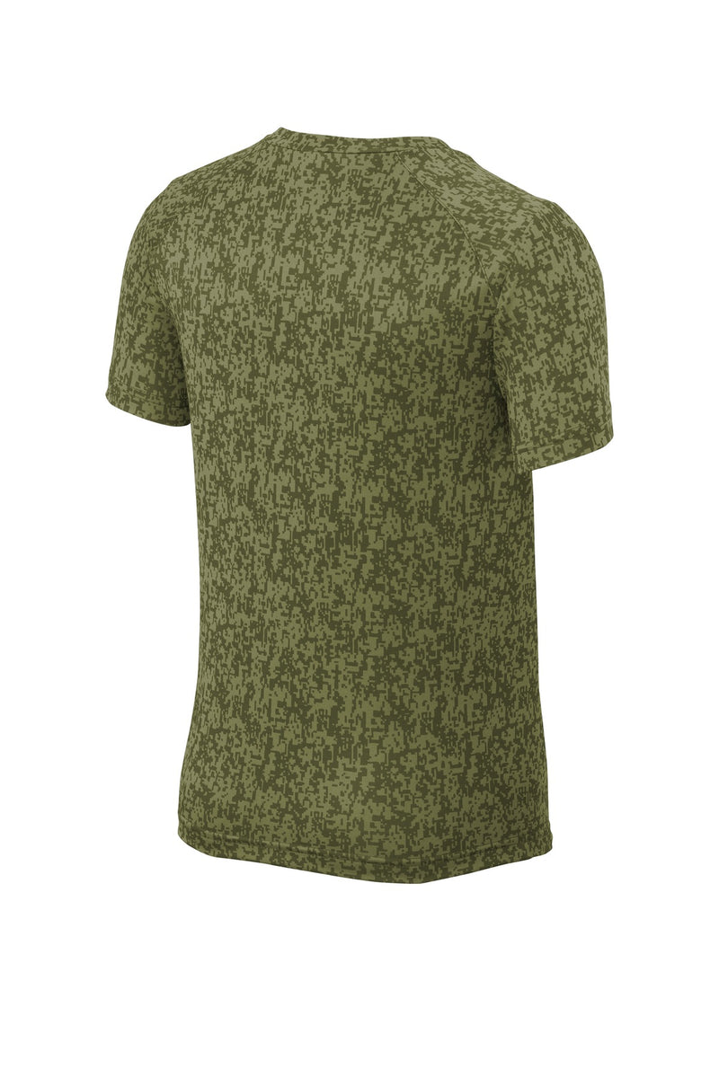 Sport-Tek  Youth Digi Camo Tee - Olive Drab Green