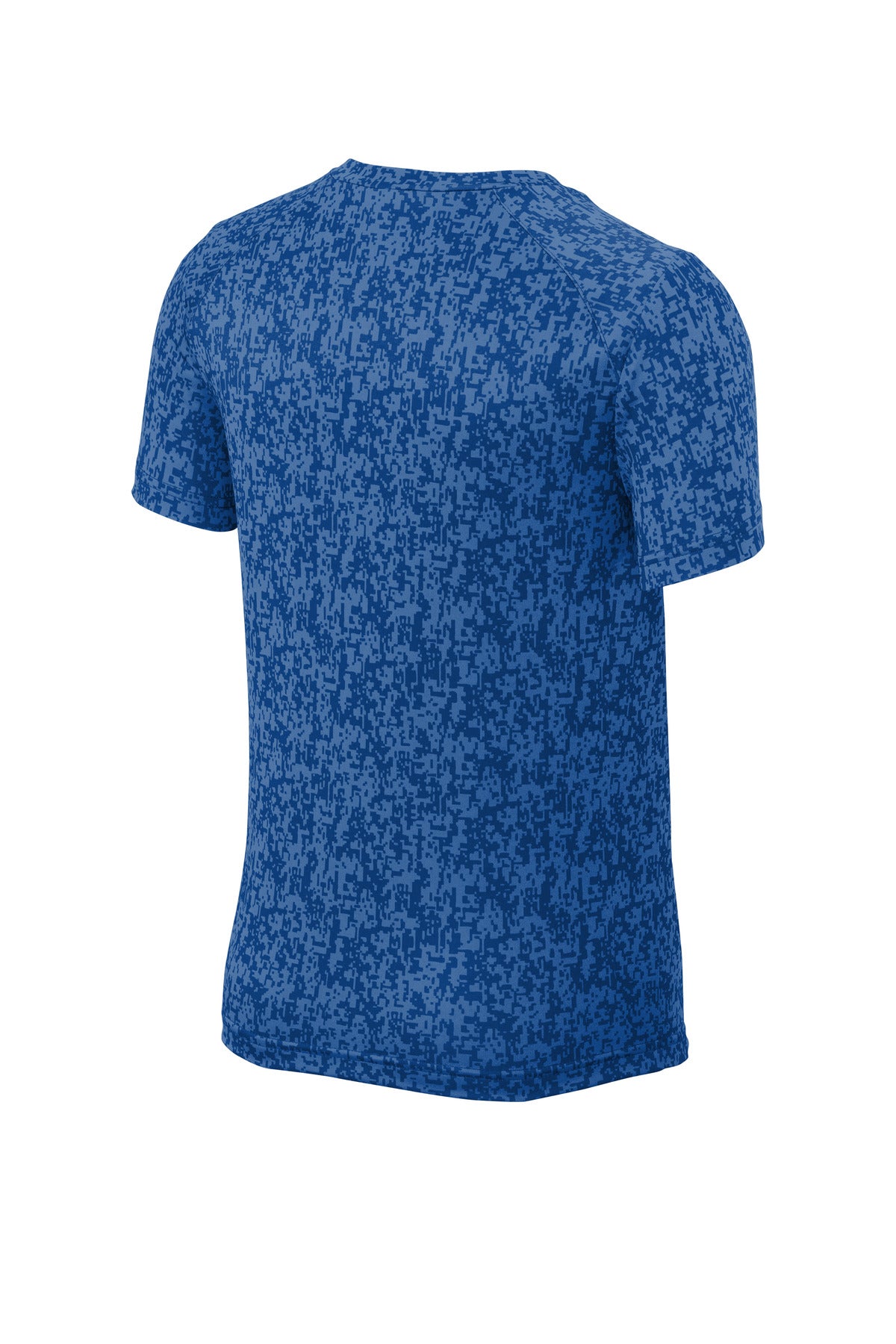Sport-Tek  Youth Digi Camo Tee - True Royal