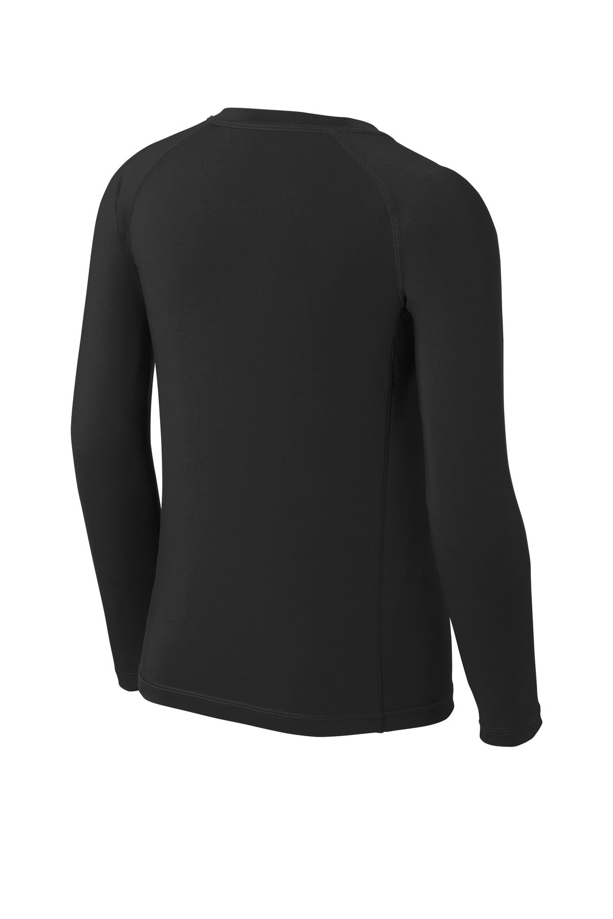 Sport-Tek  Youth Long Sleeve Rashguard Tee - Black