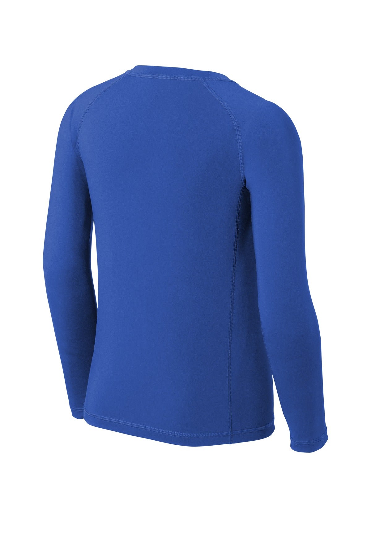 Sport-Tek  Youth Long Sleeve Rashguard Tee - True Royal