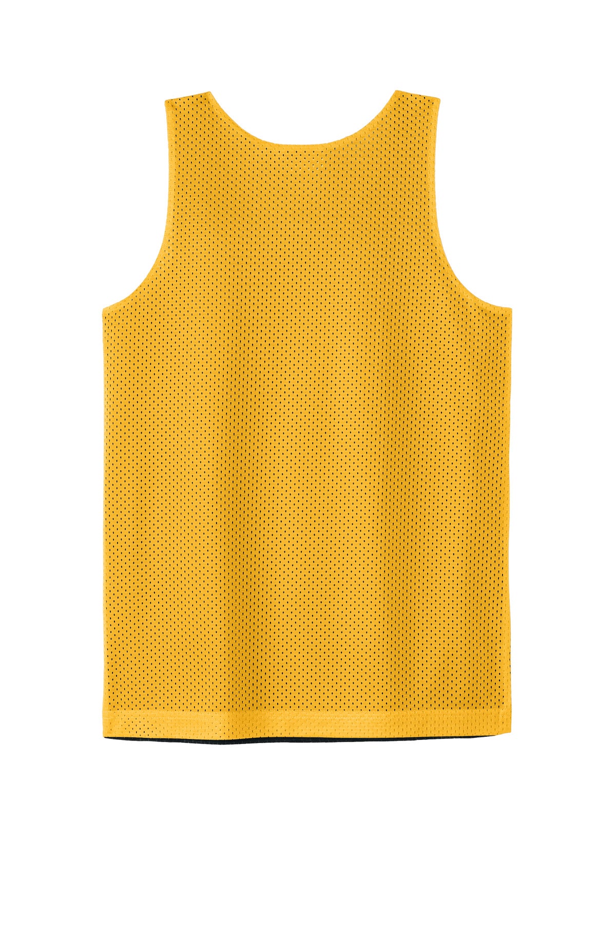 Sport-Tek Youth PosiCharge Reversible Mesh Tank - Gold/ Black