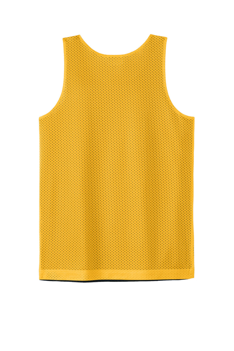 Sport-Tek Youth PosiCharge Reversible Mesh Tank - Gold/ Black