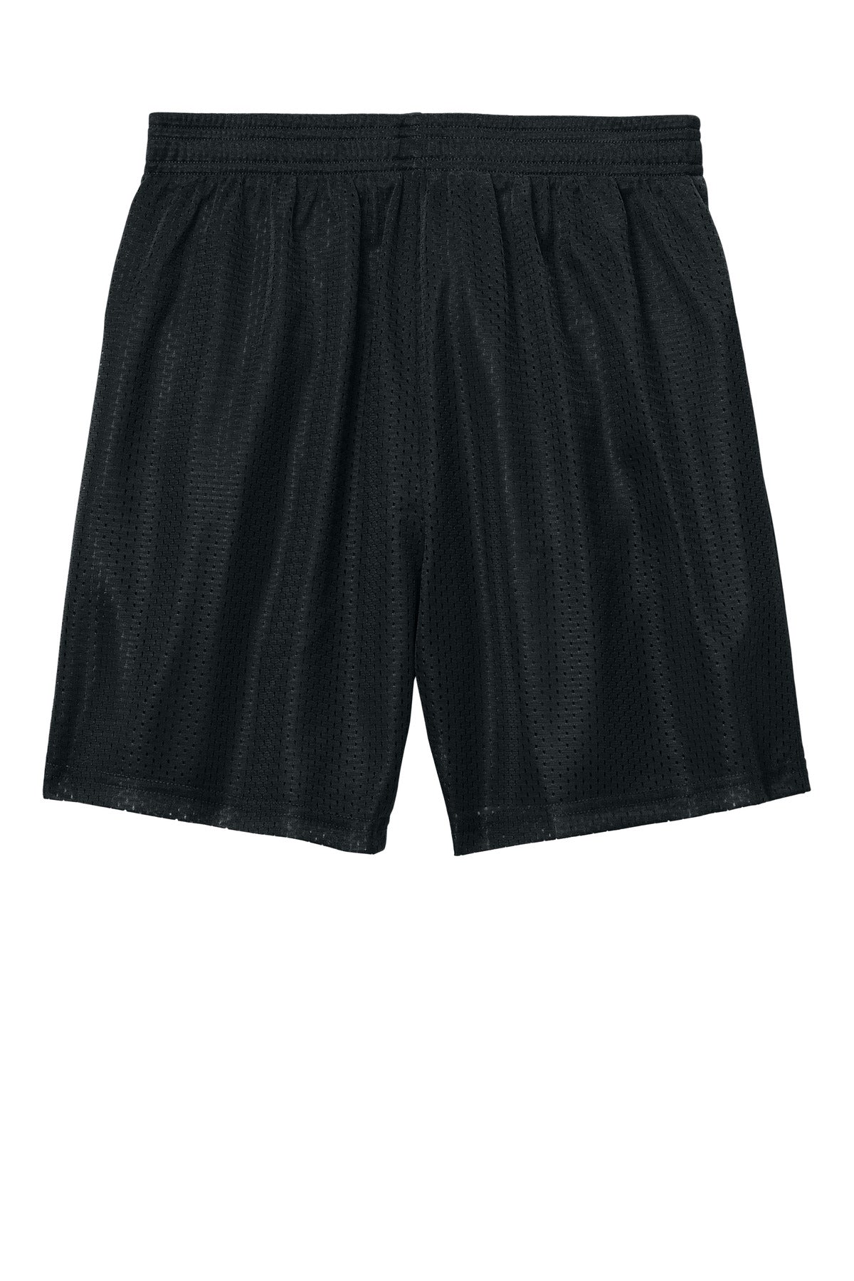 Sport-Tek Youth PosiCharge Mesh 5  Short - Black