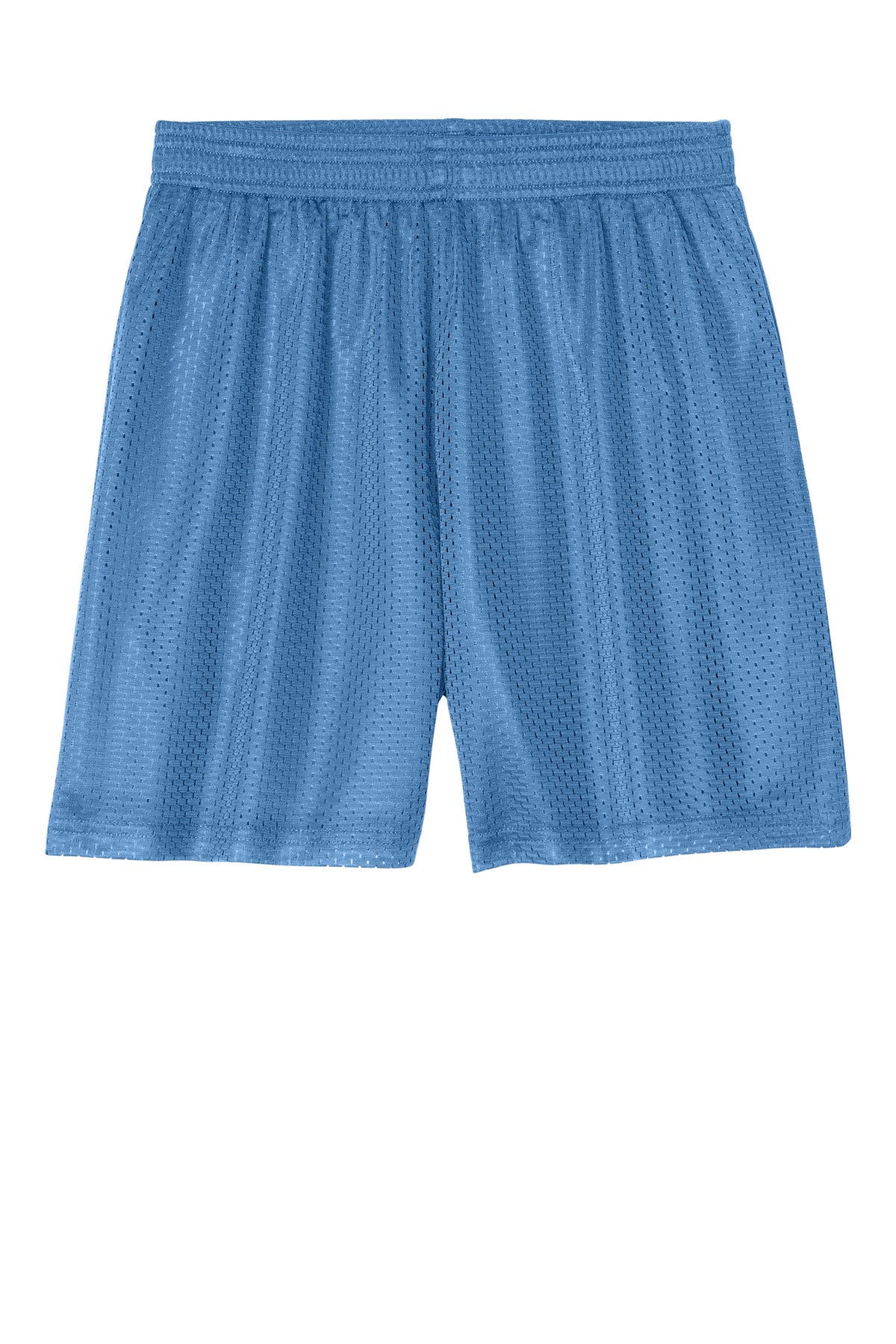 Sport-Tek Youth PosiCharge Mesh 5  Short - Carolina Blue