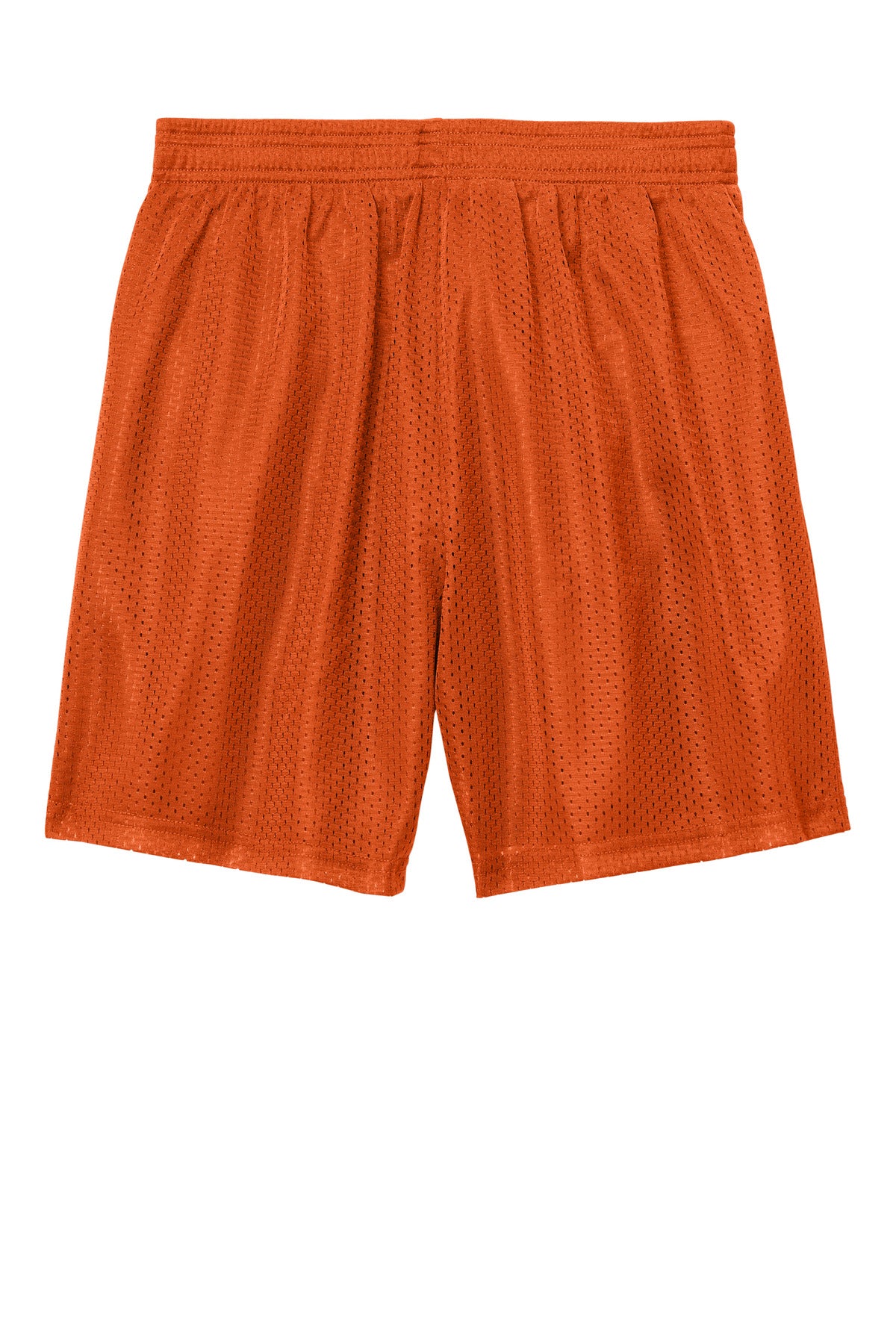 Sport-Tek Youth PosiCharge Mesh 5  Short - Deep Orange