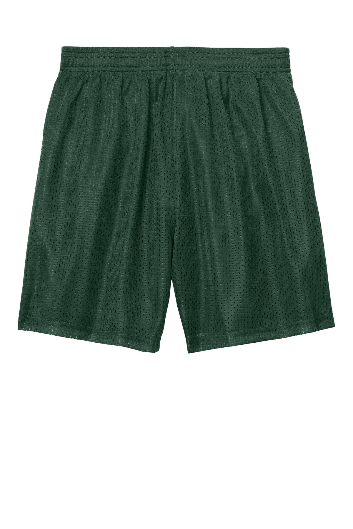 Sport-Tek Youth PosiCharge Mesh 5  Short - Forest Green