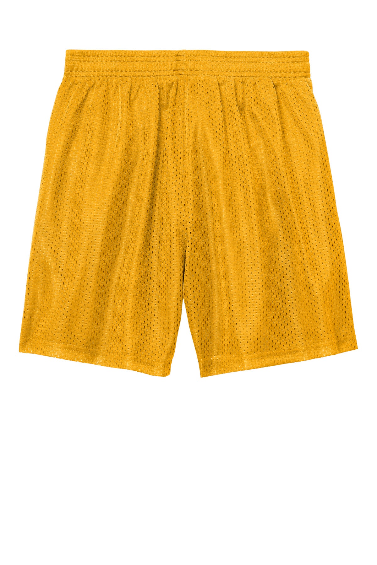 Sport-Tek Youth PosiCharge Mesh 5  Short - Gold