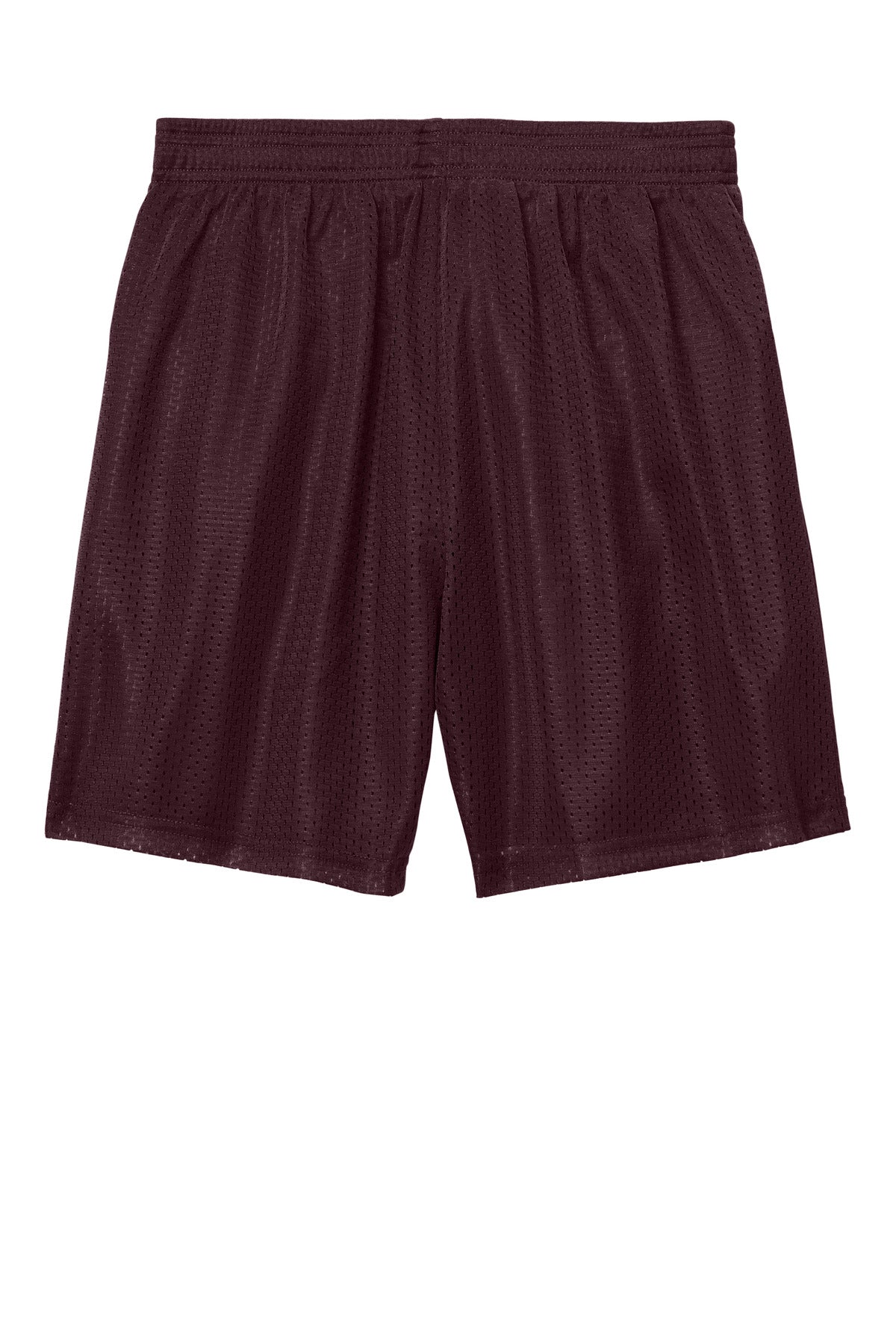 Sport-Tek Youth PosiCharge Mesh 5  Short - Maroon