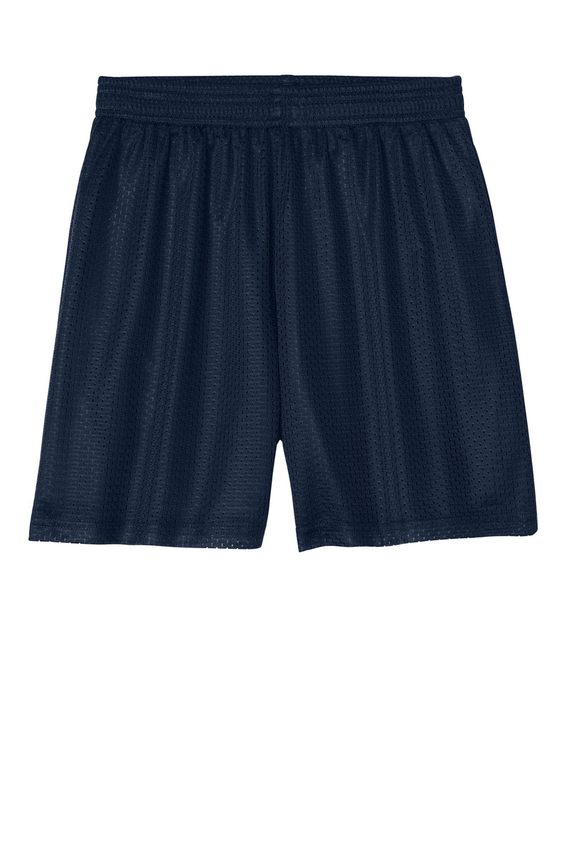 Sport-Tek Youth PosiCharge Mesh 5  Short - True Navy