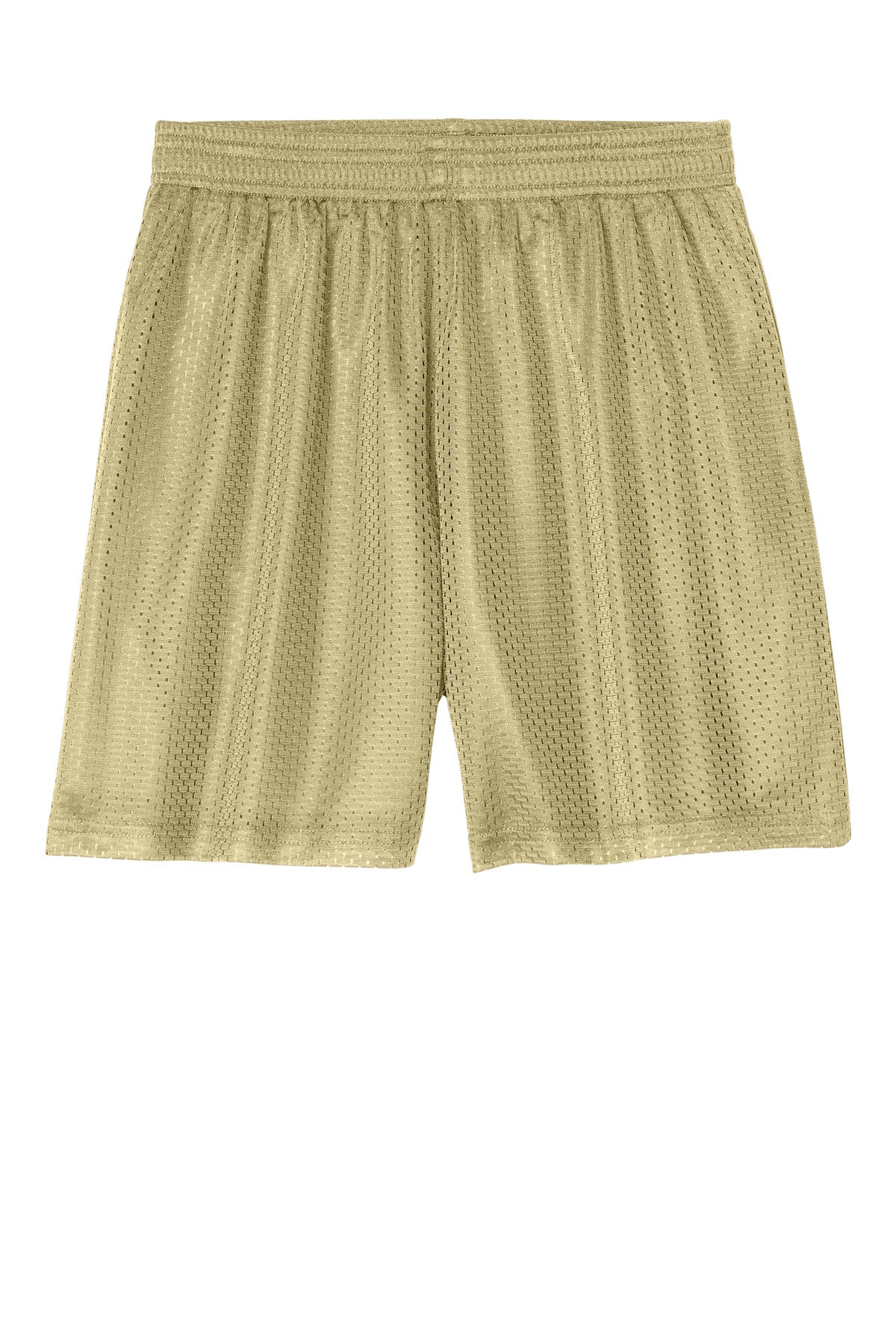 Sport-Tek Youth PosiCharge Mesh 5  Short - Vegas Gold