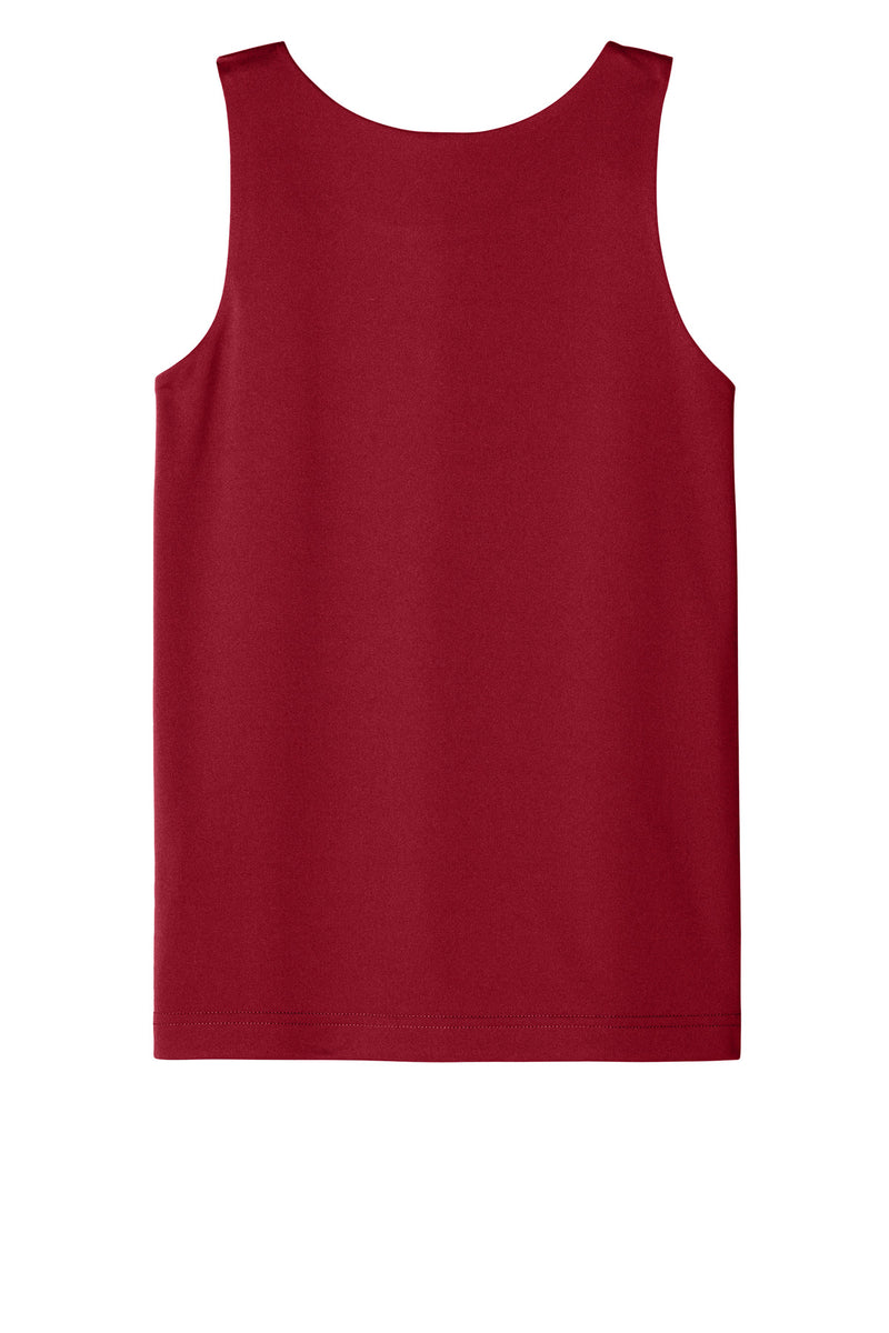 Sport-Tek Youth PosiCharge Competitor Rev Tank - Deep Red/ White