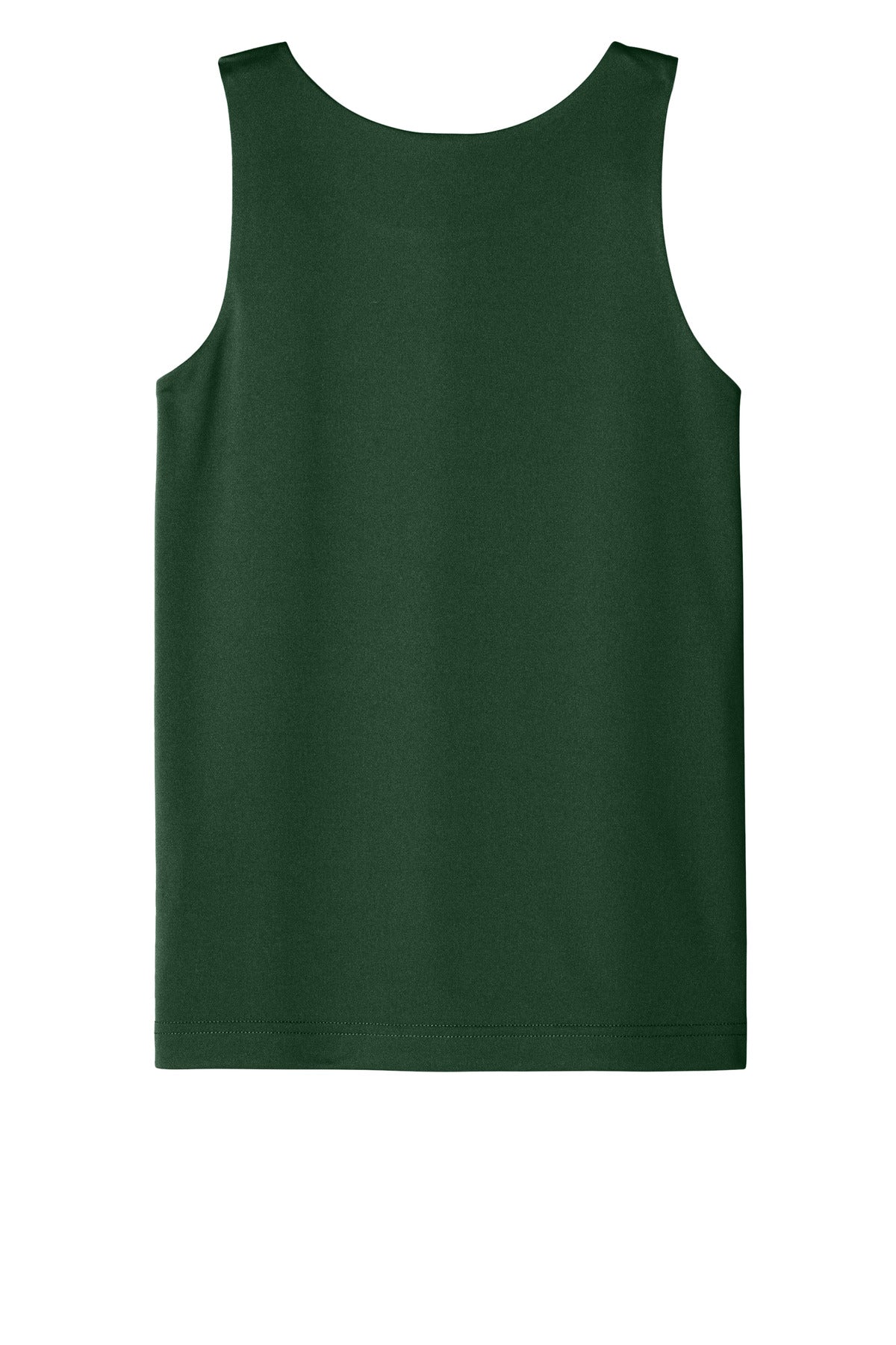Sport-Tek Youth PosiCharge Competitor Rev Tank - Forest Green/ White