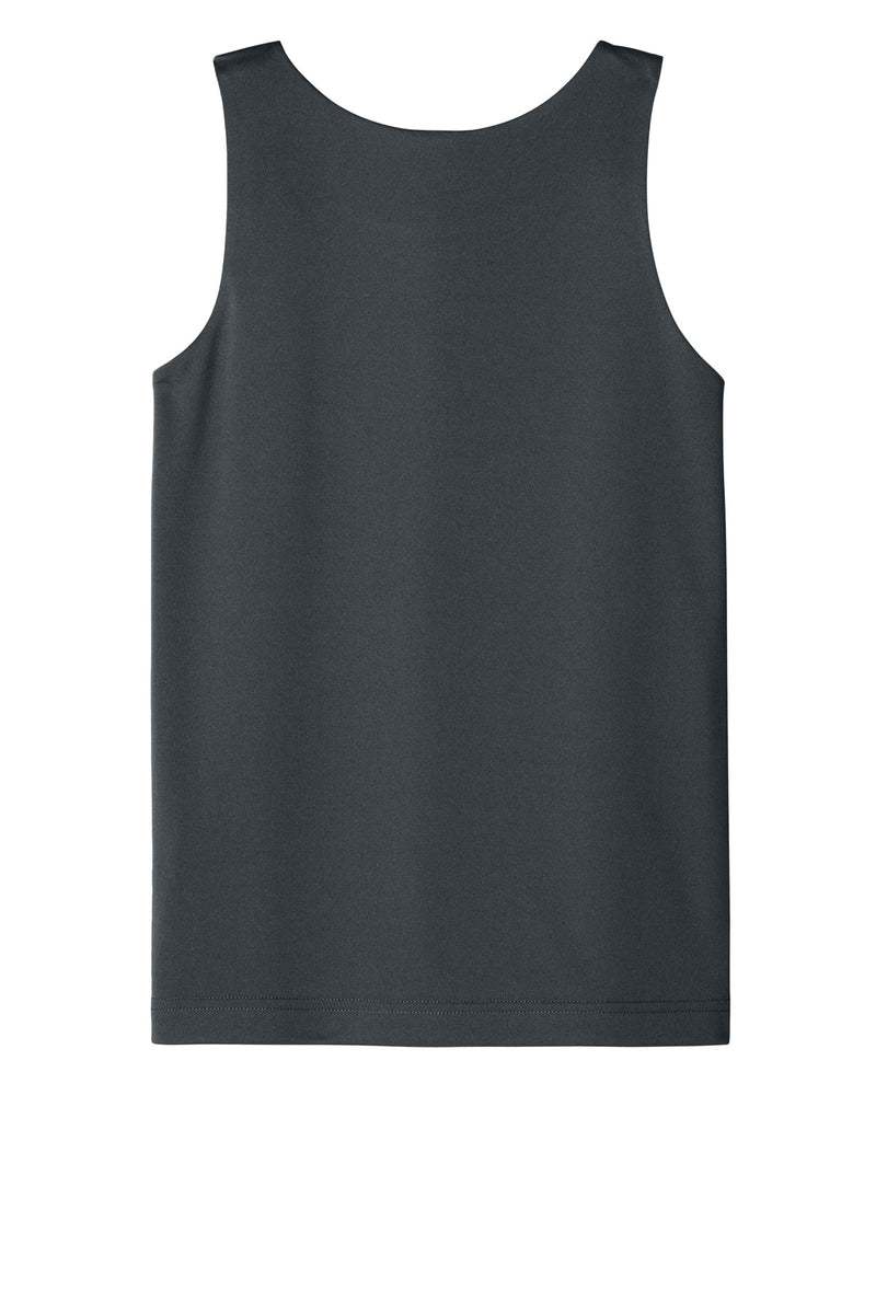 Sport-Tek Youth PosiCharge Competitor Rev Tank - Iron Grey/ White