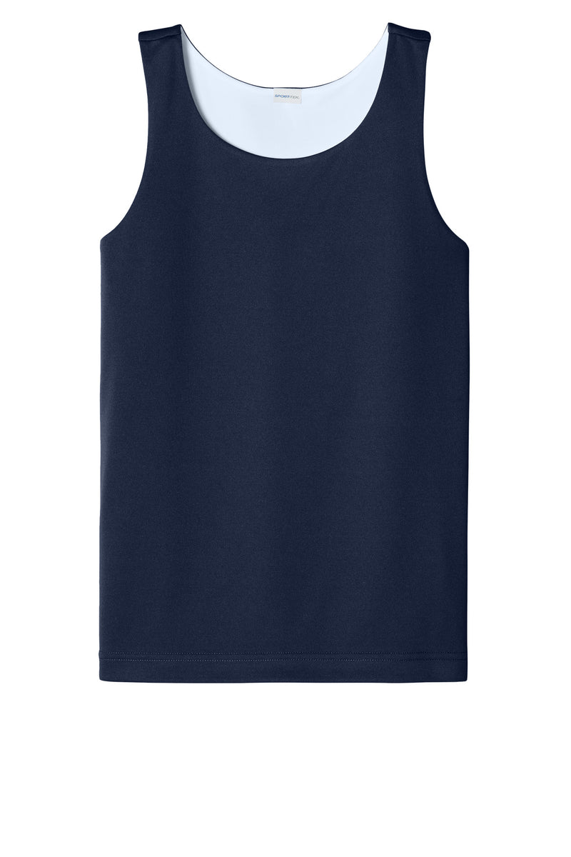 Sport-Tek Youth PosiCharge Competitor Rev Tank - True Navy/ White