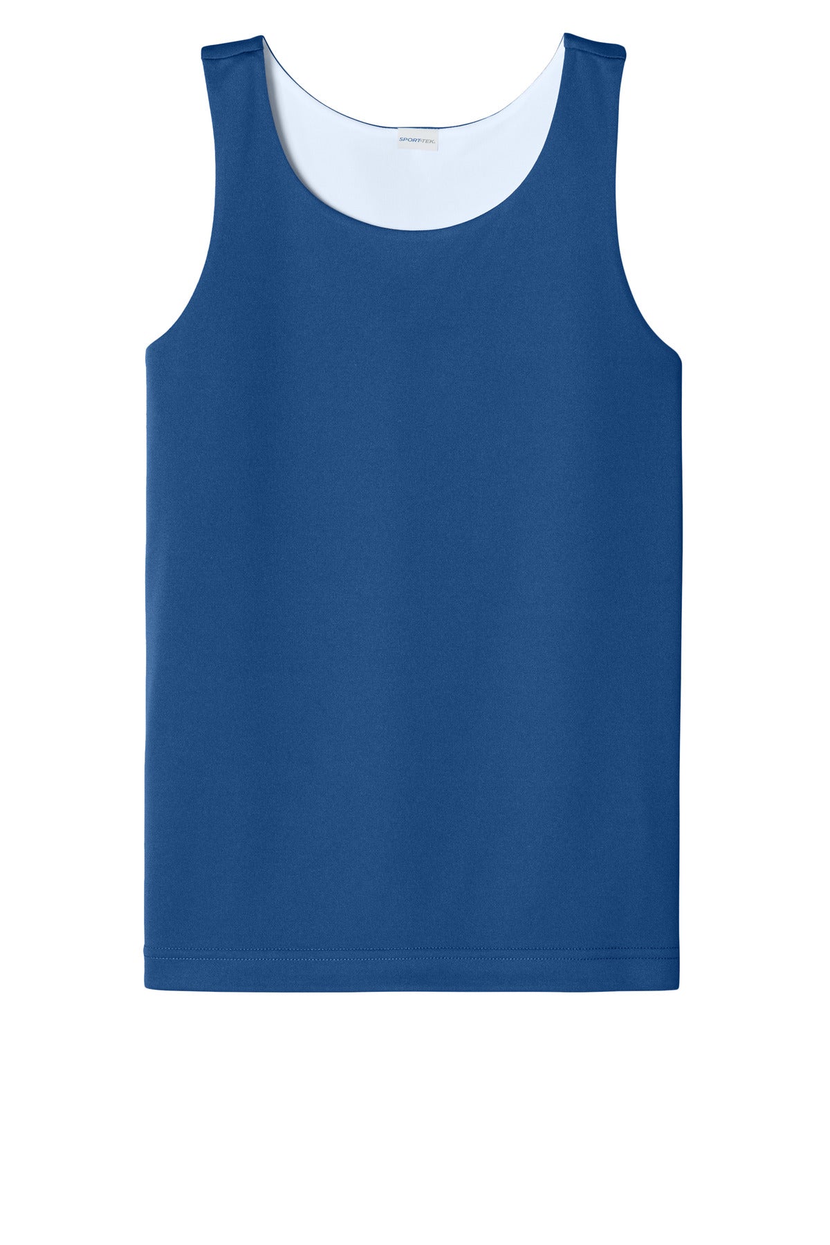 Sport-Tek Youth PosiCharge Competitor Rev Tank - True Royal/ White