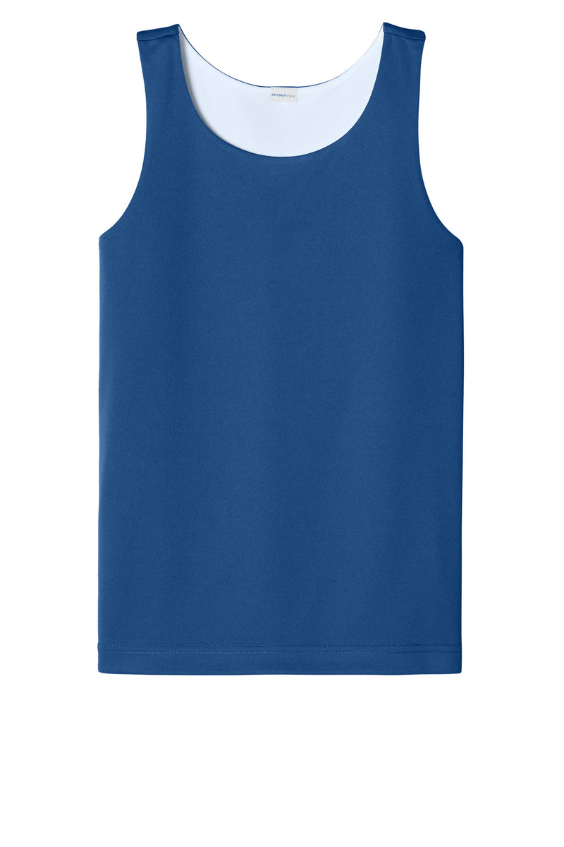Sport-Tek Youth PosiCharge Competitor Rev Tank - True Royal/ White