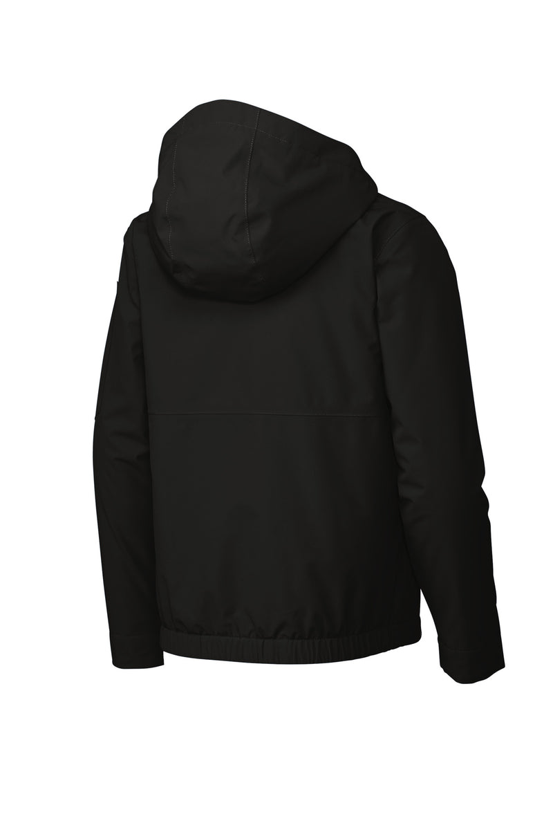 Sport-Tek Youth Waterproof Insulated Jacket - Black